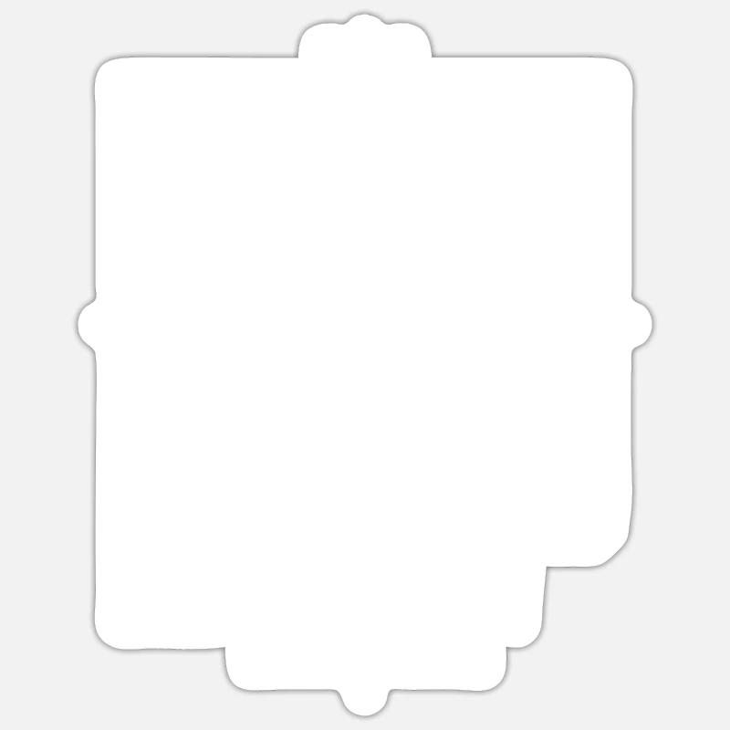 Spaceship blueprint | Galaxy Space Spaceflight - Sticker size S (10 x 10 cm) - white matte