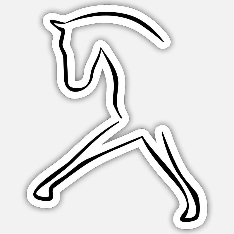 Sticker Größe S (10 x 10 cm) - 