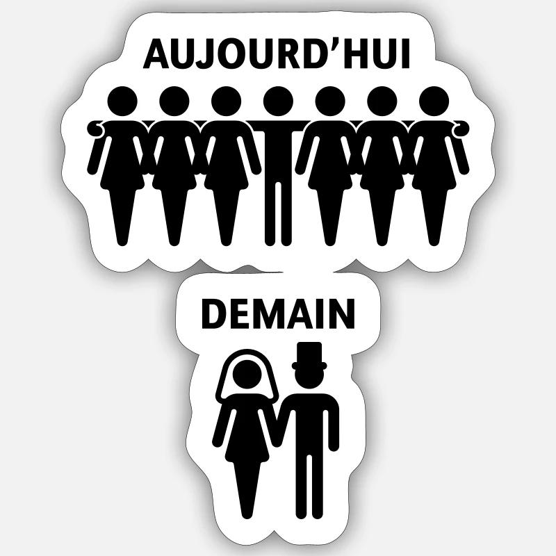Sticker size S (10 x 10 cm) - 