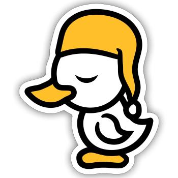 muetze muede bett schlafen schlafmuetze abend erho - Sticker Größe S (10 x 10 cm) - Mattweiß - Vorne