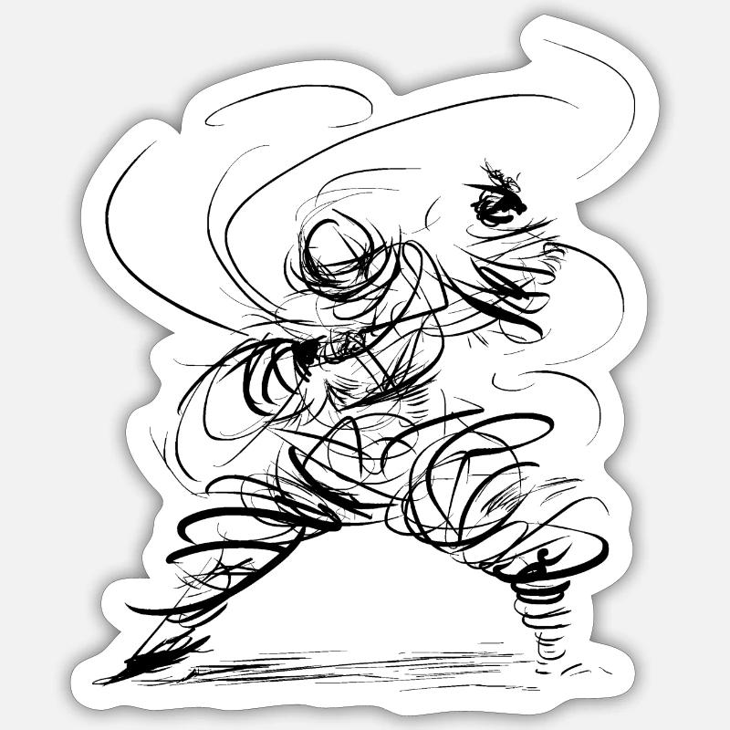Sticker Größe S (10 x 10 cm) - 