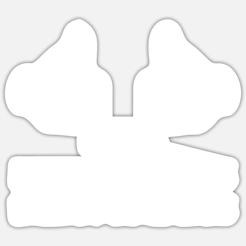 Bachelor - Sticker size S (10 x 10 cm) - white matte