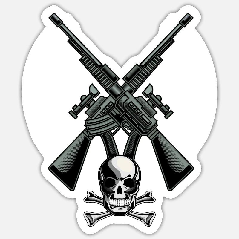 weapons Sticker size S (10 x 10 cm)