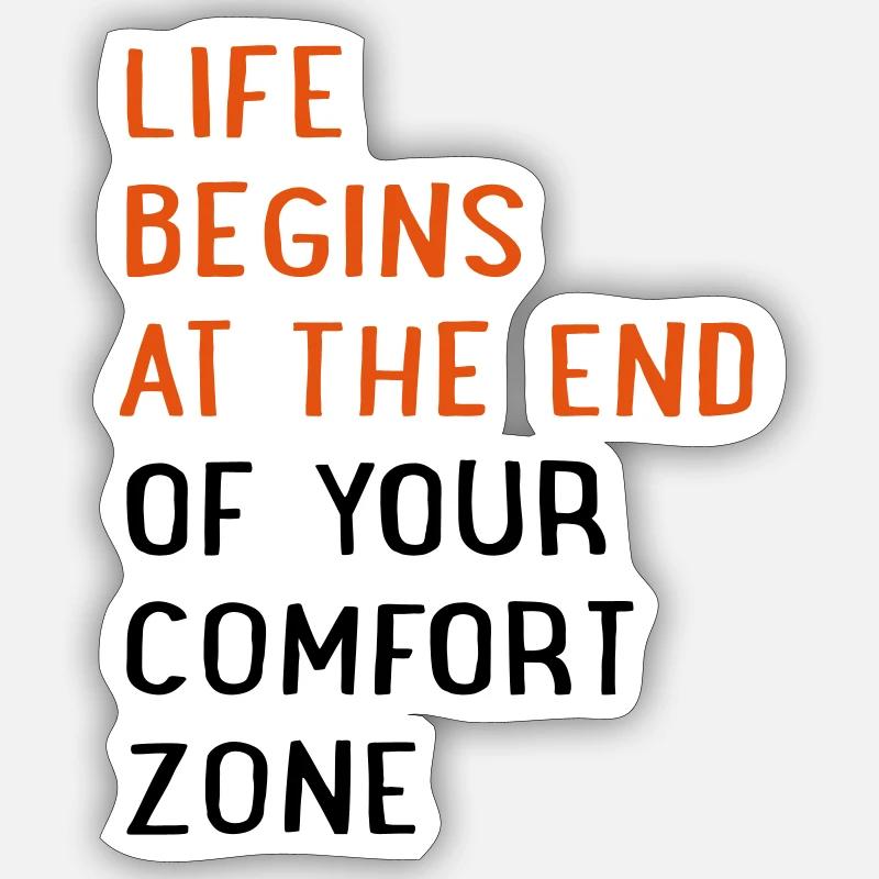 Motivation - Sticker Größe S (10 x 10 cm) - Mattweiß