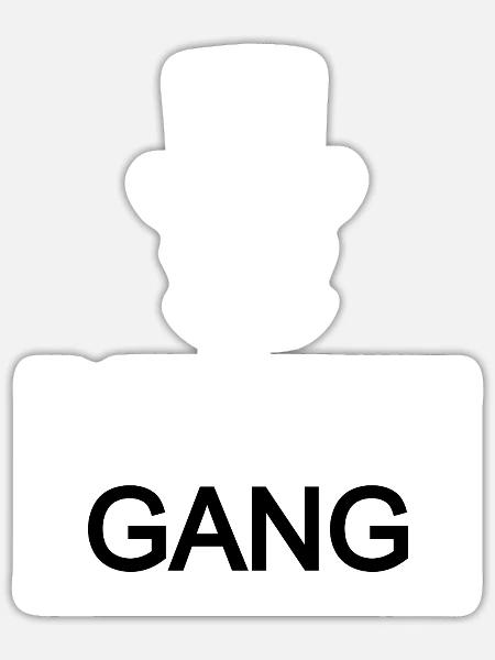 Junggesellenabschied - Sticker Größe S (10 x 10 cm) - Mattweiß