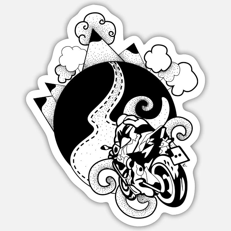 Sticker taille S (10 x 10 cm) - 
