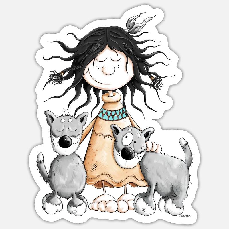 Sticker Größe S (10 x 10 cm) - 