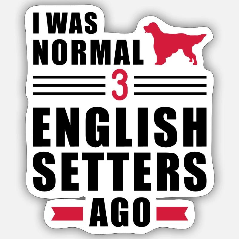 Poseur anglais - Sticker taille S (10 x 10 cm) - blanc mat
