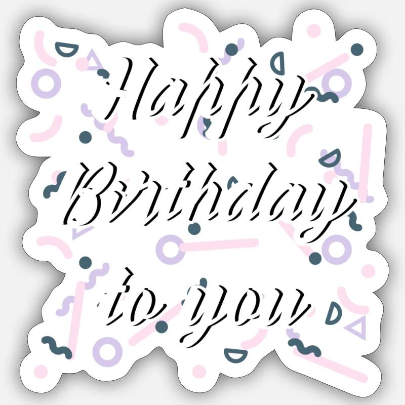 Sticker size S (10 x 10 cm) - 