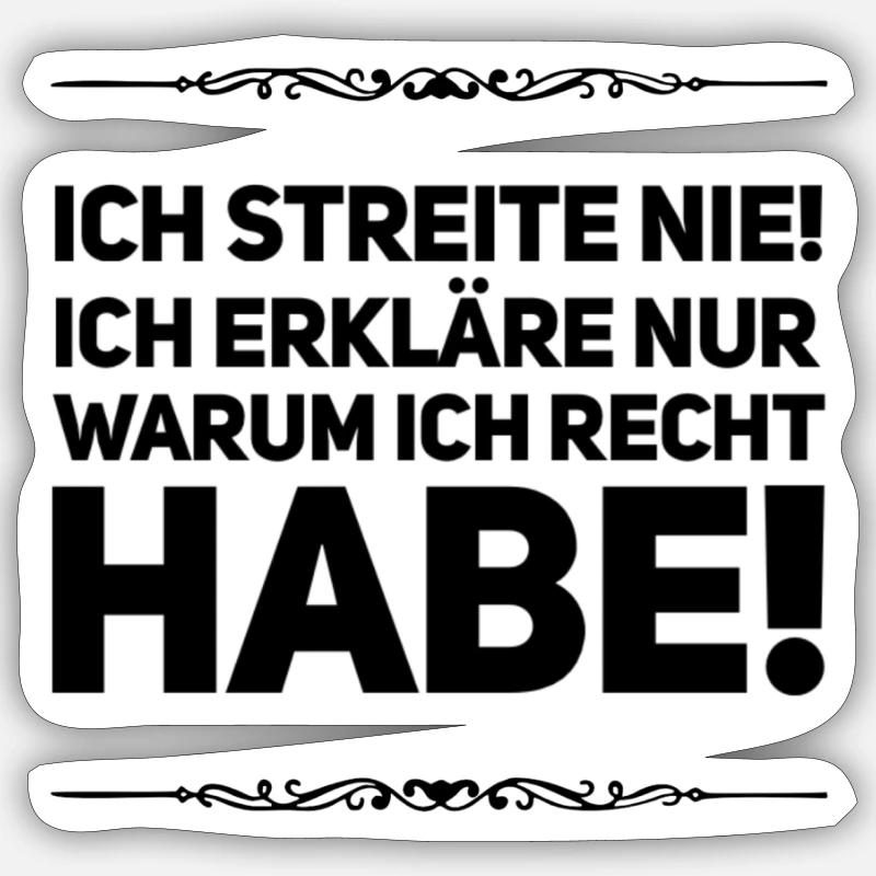 Sticker Größe S (10 x 10 cm) - 