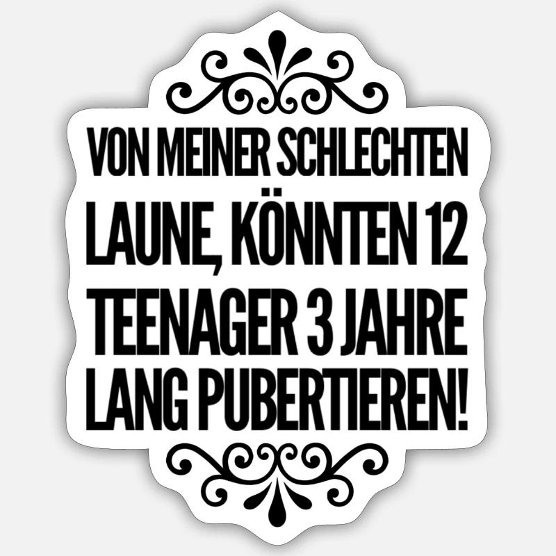 Sticker Größe S (10 x 10 cm) - 