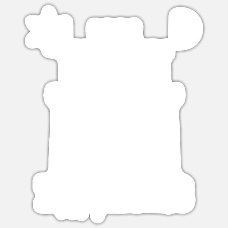 Sticker Größe S (10 x 10 cm) - 