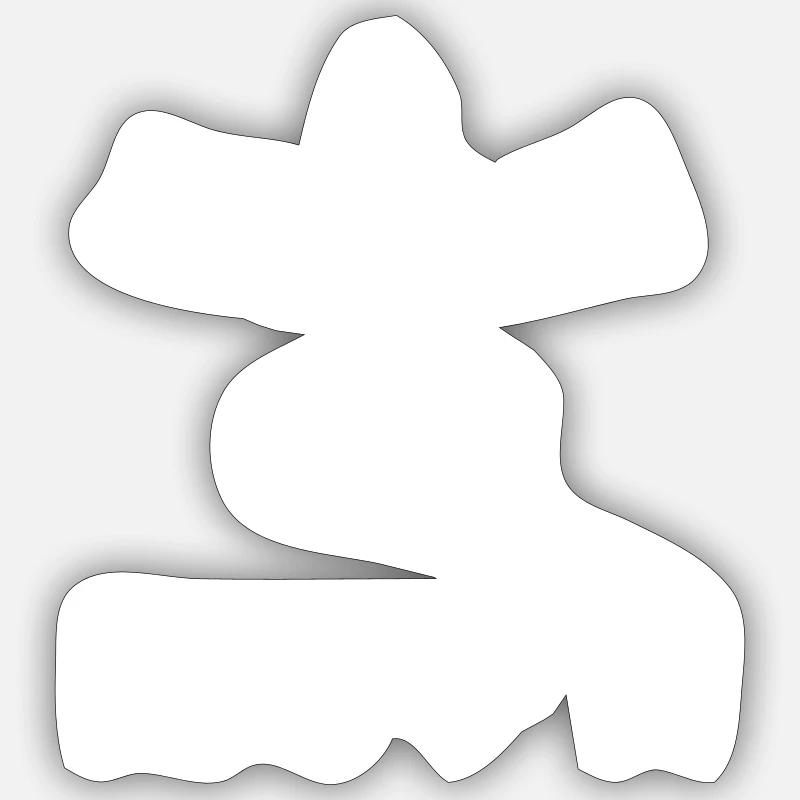 Sticker taille S (10 x 10 cm) -