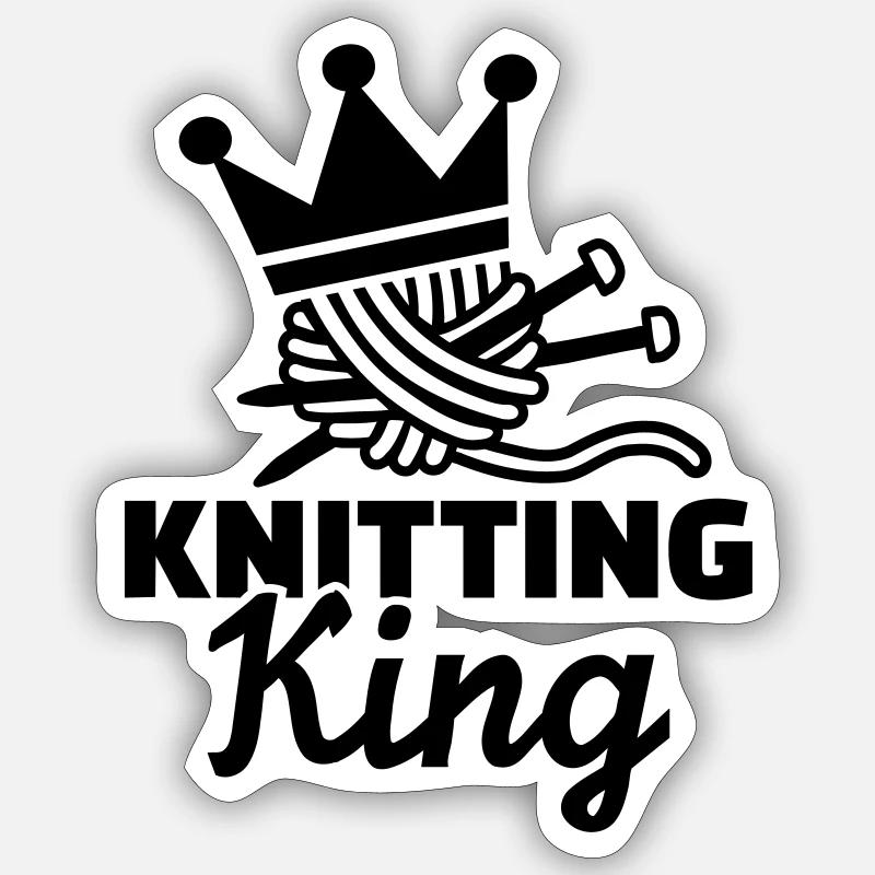 Stricken Sticker Größe S (10 x 10 cm)