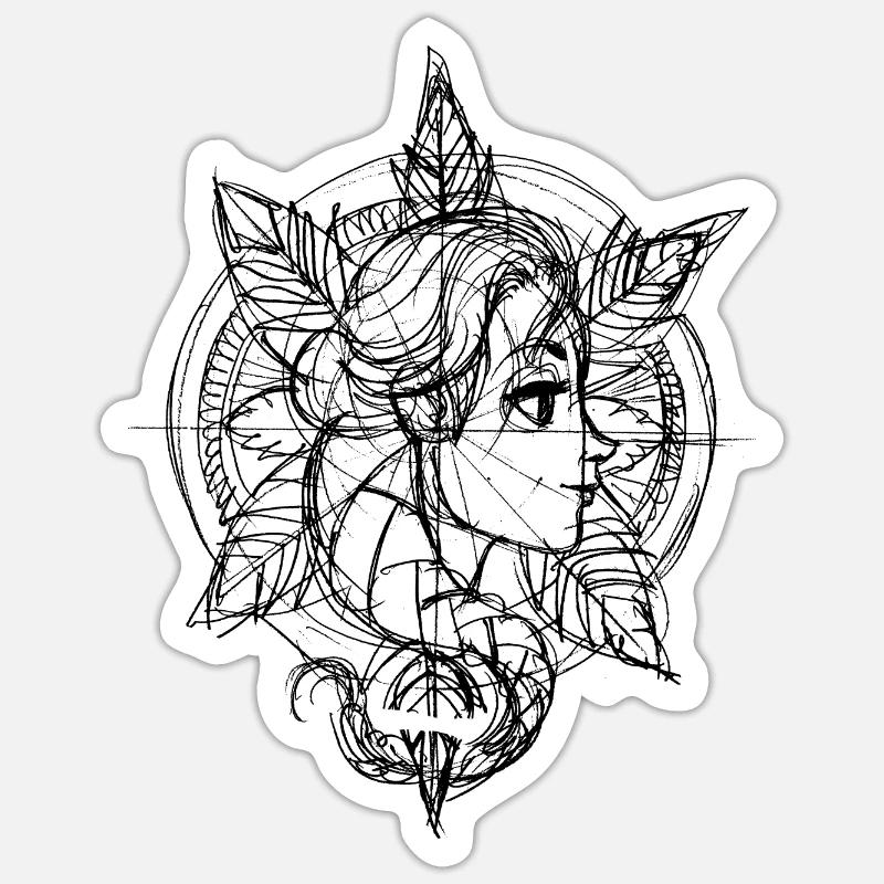 Sticker Größe S (10 x 10 cm) - 