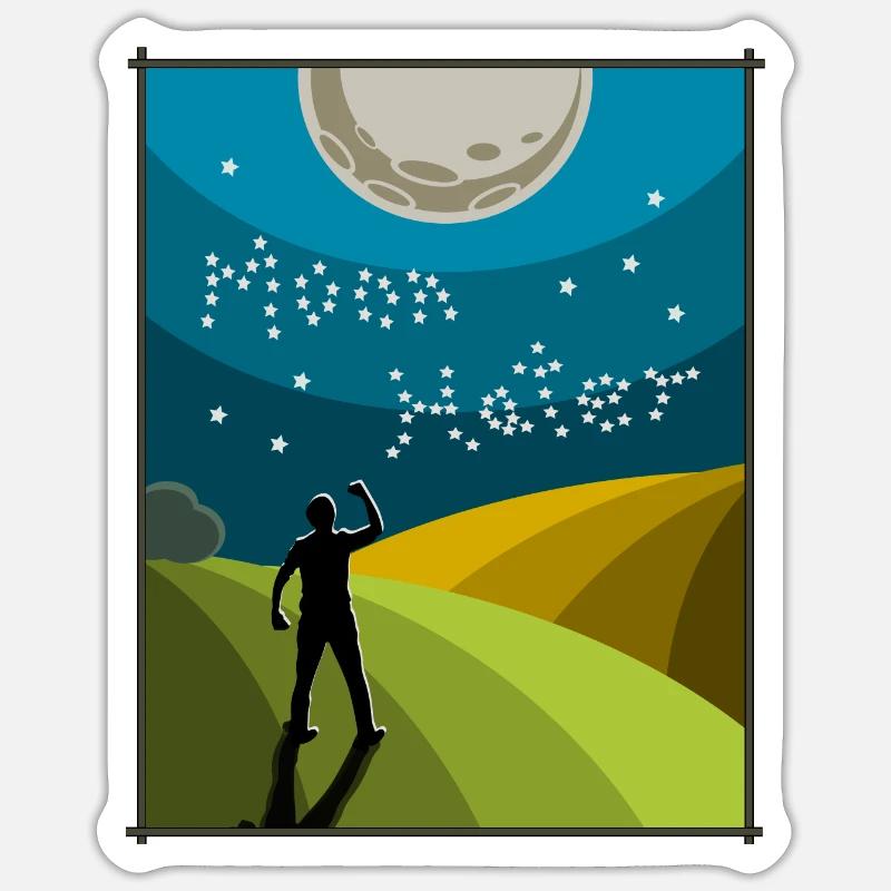 Sticker taille S (10 x 10 cm) - 