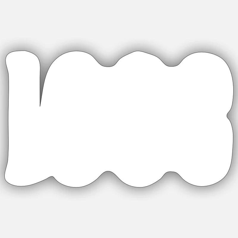 Sticker taille S (10 x 10 cm) - 