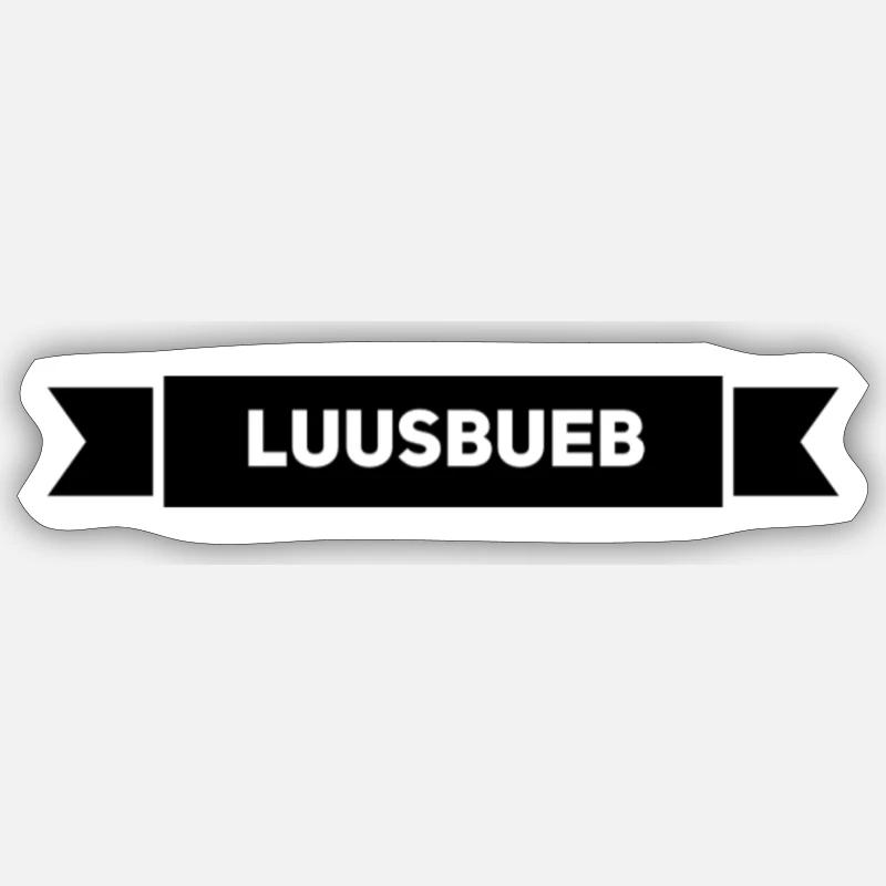 LUUSBUEB Sticker Größe S (10 x 10 cm)