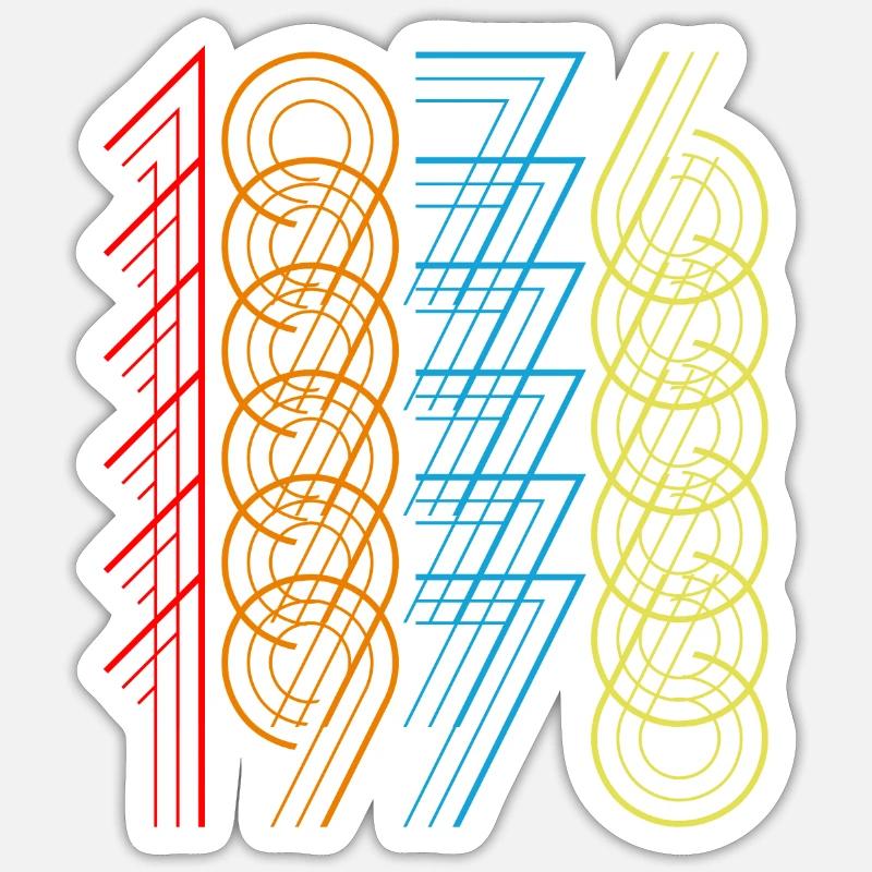 Sticker taille S (10 x 10 cm) - 