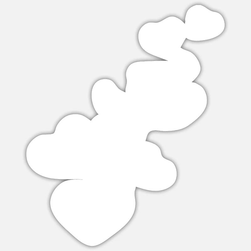 Little heart Sticker size S (10 x 10 cm)