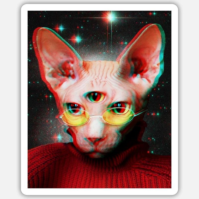 Sticker Größe S (10 x 10 cm) - 