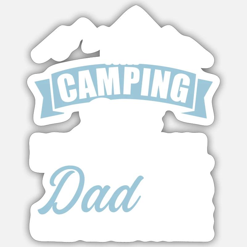 Caravan - Sticker size S (10 x 10 cm) - white matte