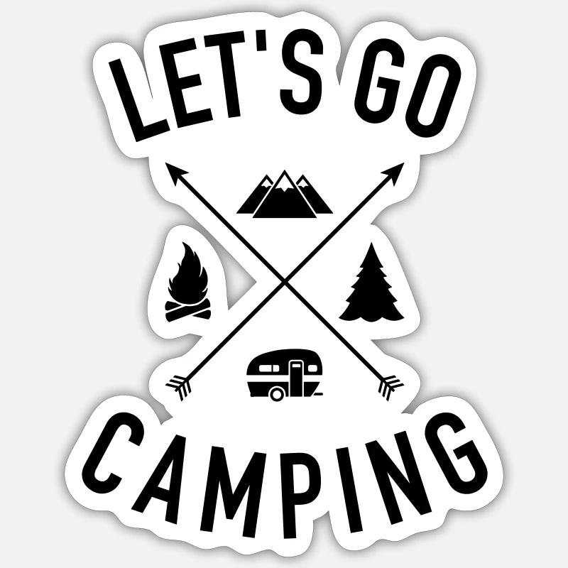 Caravan Sticker size S (10 x 10 cm)