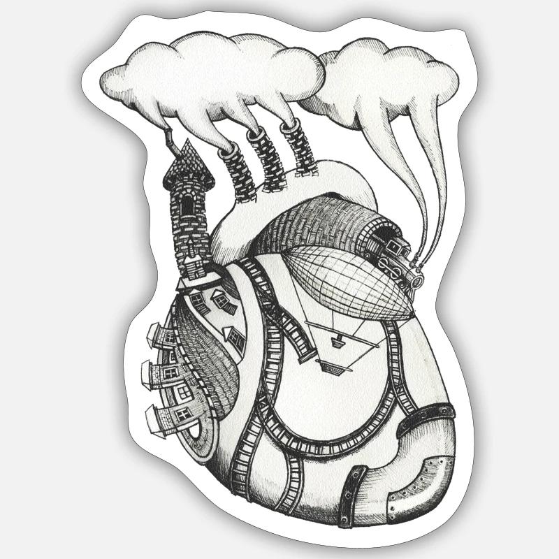 Sticker taille S (10 x 10 cm) - 