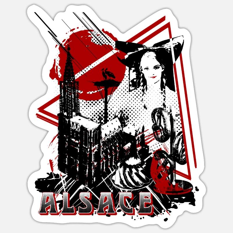 Sticker taille S (10 x 10 cm) - 