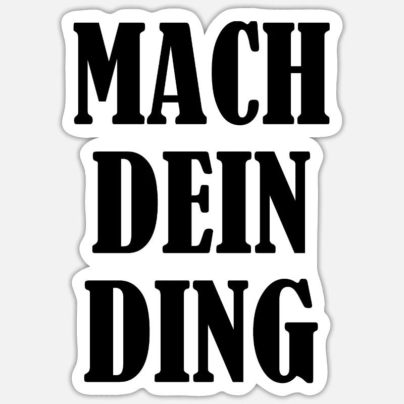 Sticker Größe S (10 x 10 cm) - 