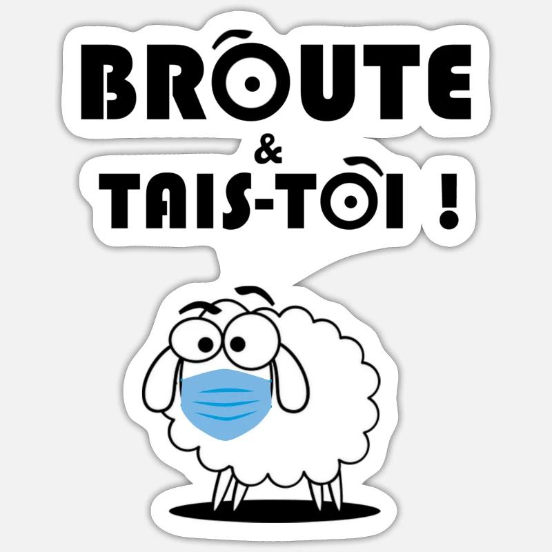 Sticker Größe S (10 x 10 cm) - 