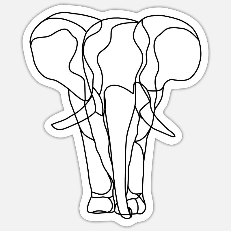 Sticker taille S (10 x 10 cm) - 