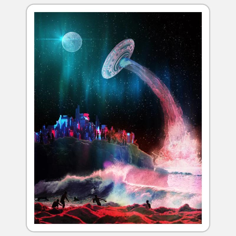 Sticker Größe S (10 x 10 cm) - 