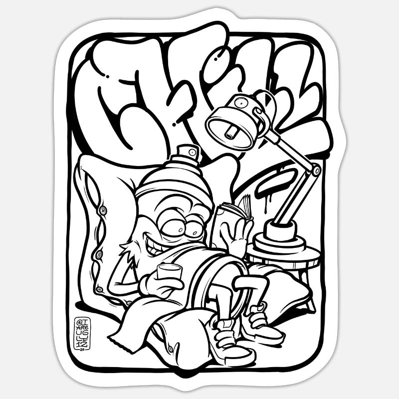 Sticker taille S (10 x 10 cm) - 