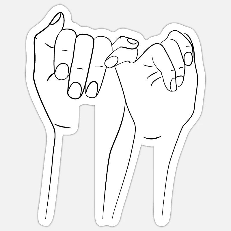 Sticker Größe S (10 x 10 cm) -