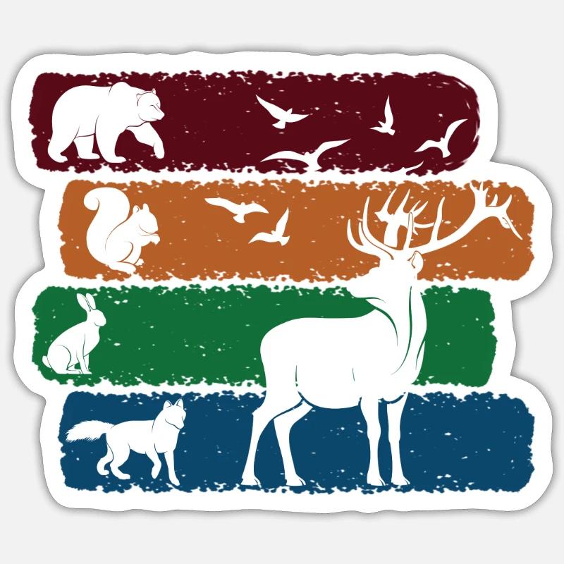 Sticker taille S (10 x 10 cm) - 