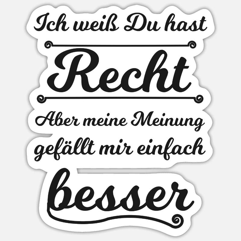 Sticker Größe S (10 x 10 cm) - 