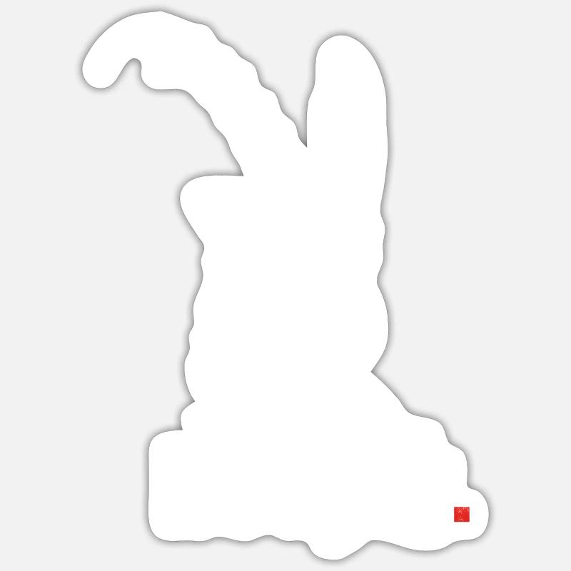 bockig Sticker Größe S (10 x 10 cm)