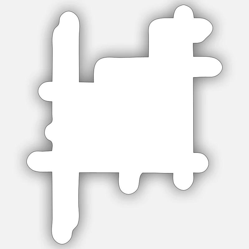 Sticker taille S (10 x 10 cm) - 