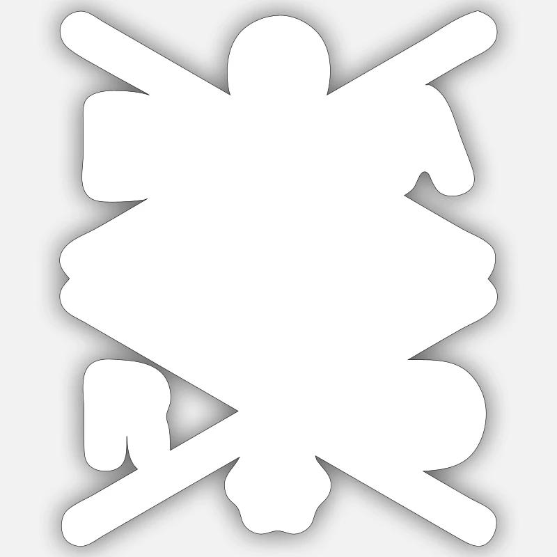 Sticker Größe S (10 x 10 cm) - 