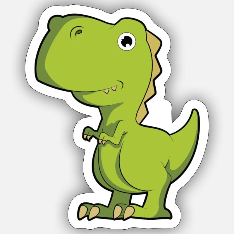 Rex - Sticker Größe S (10 x 10 cm) - Mattweiß
