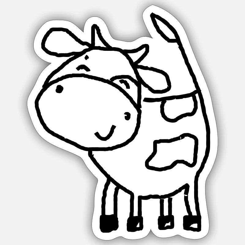 Sticker størrelse S (10 x 10 cm) - 