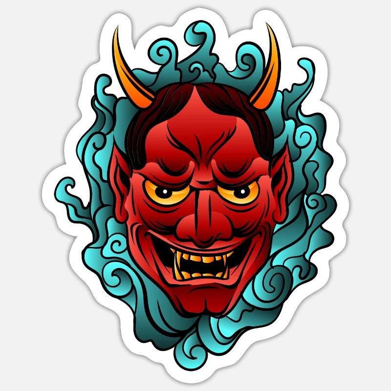 Devil Sticker size S (10 x 10 cm)
