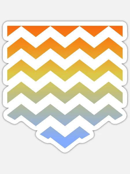 Sonnenuntergang am Meer Tasche - Sticker Größe S (10 x 10 cm) - Mattweiß