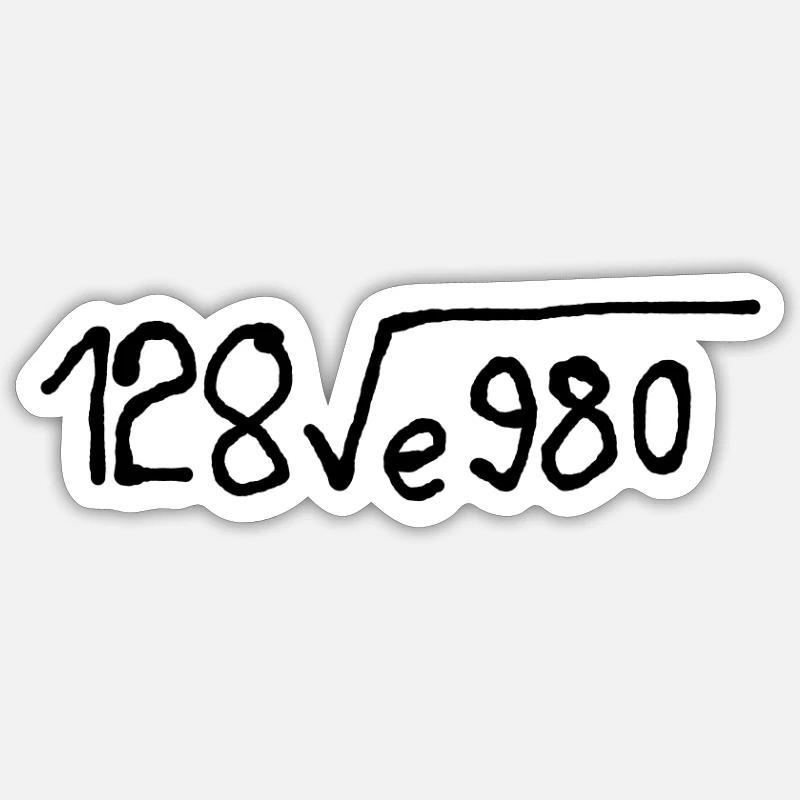 Sticker taille S (10 x 10 cm) - 