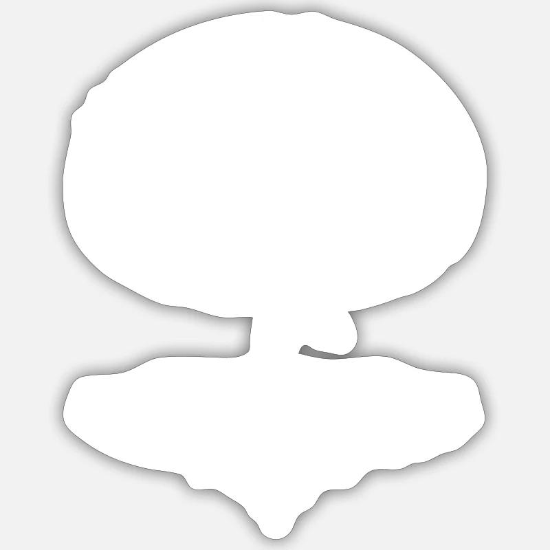 Deciduous Tree Crown Forest Oak Beech Nature Linden Branches Sticker size S (10 x 10 cm)