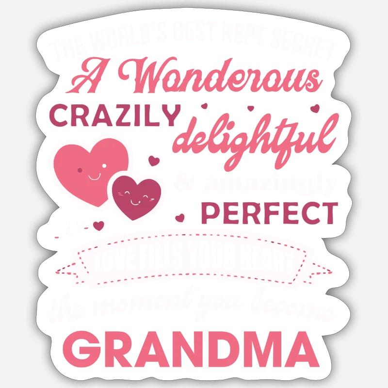 Perfekte Mamy Sticker Größe S (10 x 10 cm)