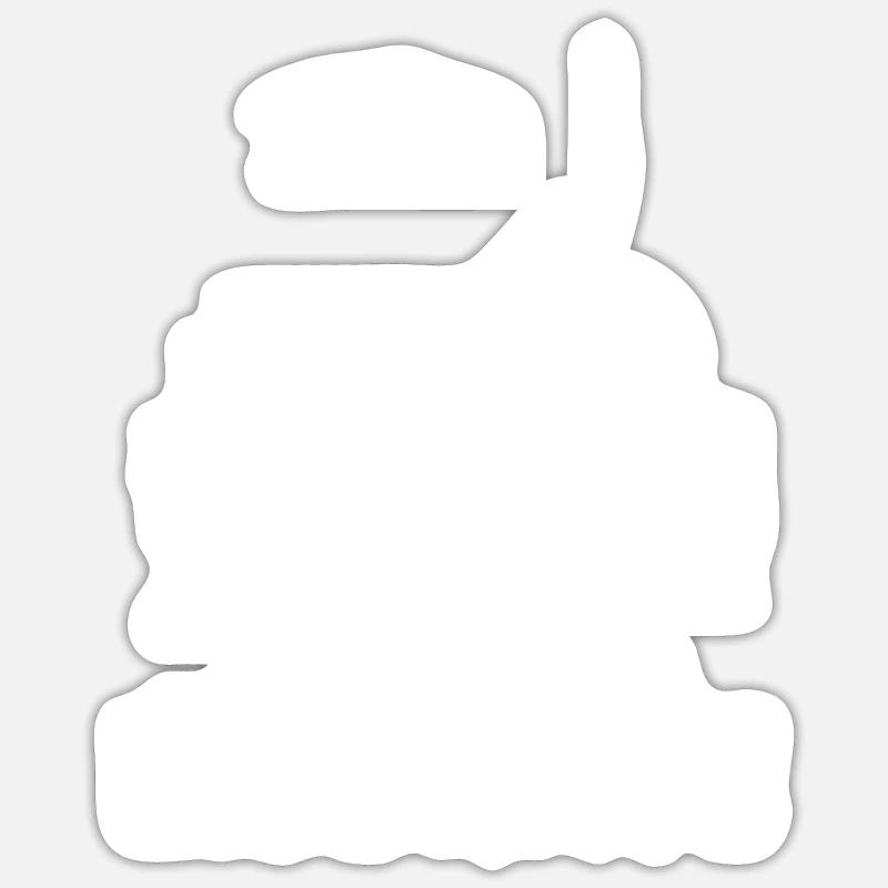 Libérer - Sticker taille S (10 x 10 cm) - blanc mat