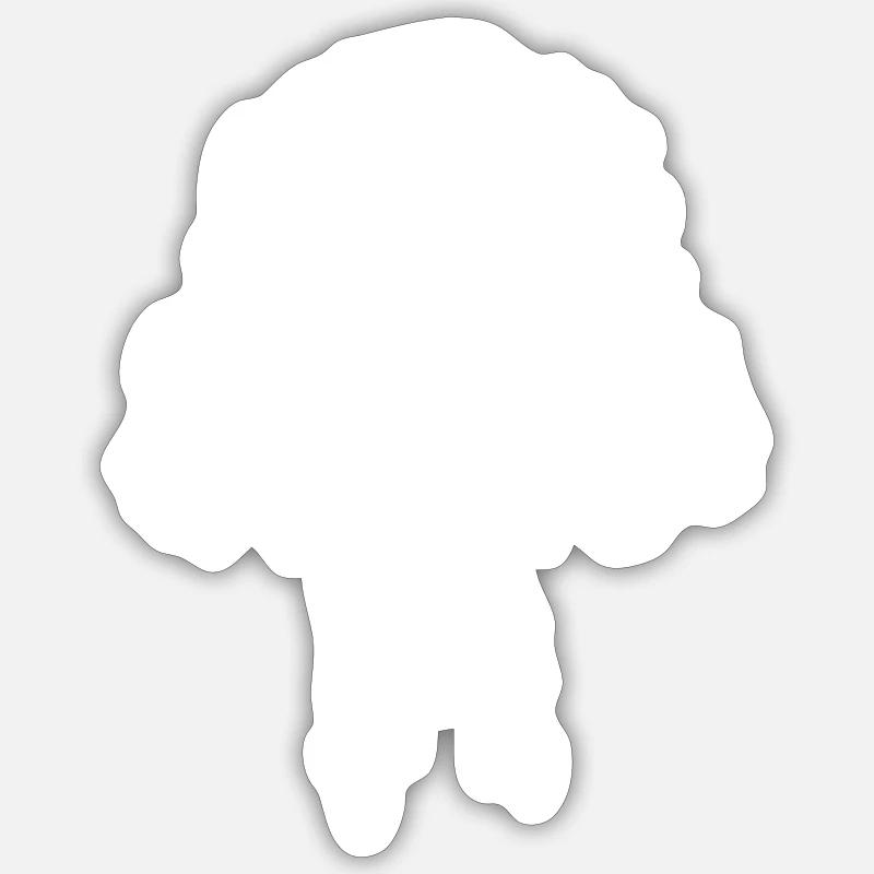 Fantasy Skull - Sticker size S (10 x 10 cm) - white matte