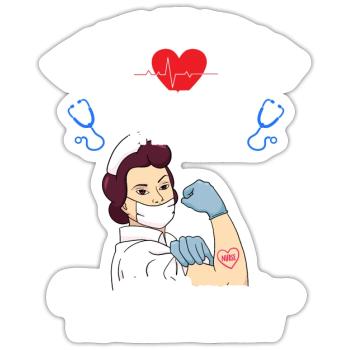 Wollen sie mit dem Chefarzt sprechen? - Sticker Größe S (10 x 10 cm) - Mattweiß - Vorne